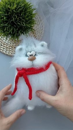 котик спицами❤️ #вязание #кот #спицами #ручнаяработа #своимируками #амигуруми #вязаныеигрушки