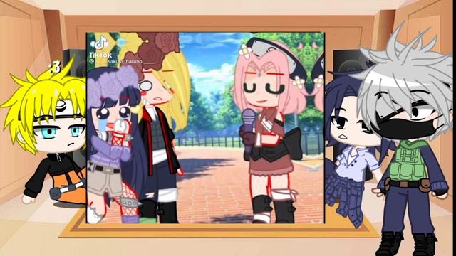 Реакция Команды #7 на Сакуру Харуно/3/5\Гача клуб смотреть онлайн