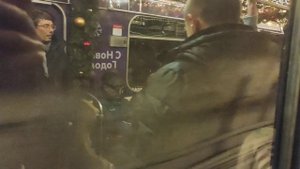 Поездка на Новогоднем поезде Еж3 2024 на Таганско-Краснопресненской линии Пушкинская - Планерная