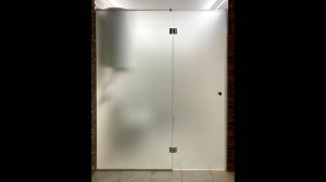 Стеклянная душевая на заказ