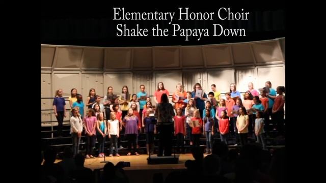 "Shake the Papaya Down" arr. Ruth Dwyer смотреть онлайн