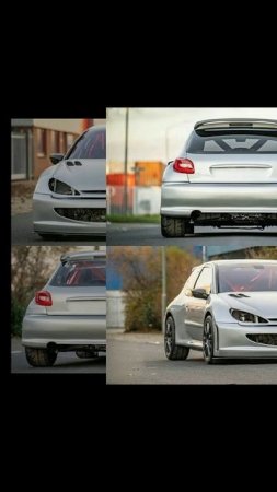 3.0L V6 Turbo swapped Peugeot 206-