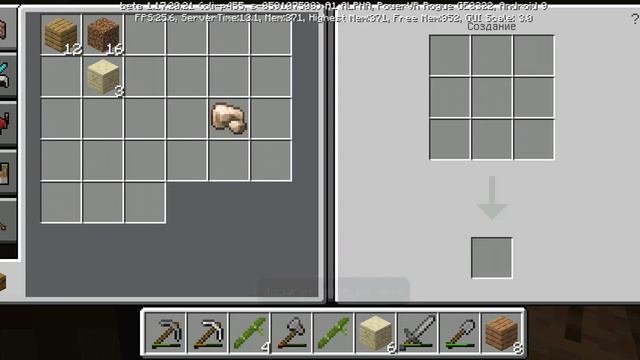 выживание 1 блок скайблок в minecraft BE !#12 криперы уже достали 😤😡! смотреть онлайн