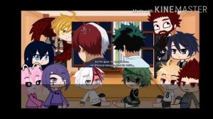 MHA react to Tododeku and Kiribaku kiss Behind the scenes (3)13+ GCRV