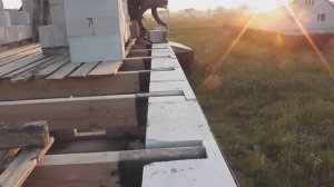 Строительство 2 этажа. Стены из газосиликата, окна и перемычки Как построить дом своими руками.