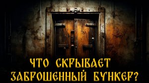 ЧТО СКРЫВАЕТ ЗАБРОШЕННЫЙ БУНКЕР? Страшные Истории На Ночь