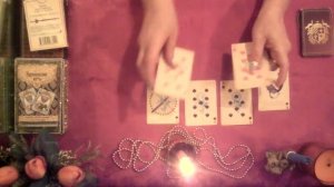 Расклад на крестового  короля.