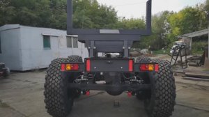 Раздвижной прицеп для ТС КАМАЗ