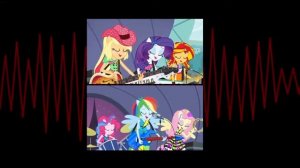 Видео «ᴴᴰThe Credits and Song (Shine like Rainbows) - MLP: Equestria Girls Rainbow Rocks!»