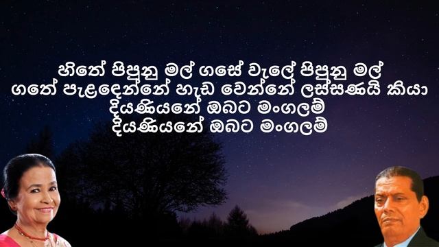 Mohideen Baig with Anjeline Gunathilake - AWA ITHIN MALSARA | ආවා ඉතින් මල්සරා (Lyrics) смотреть онлайн