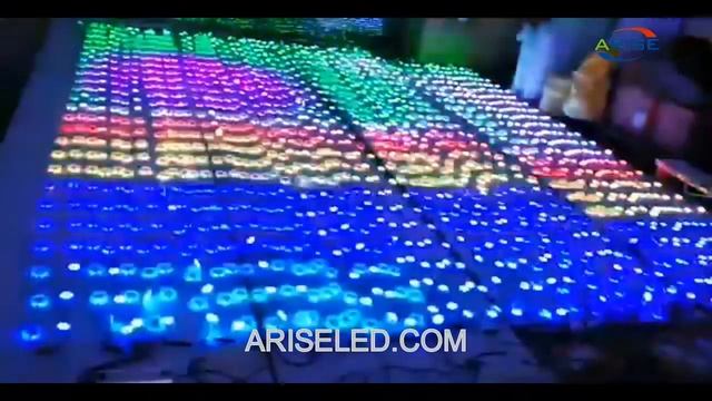 Full color dc12v digital ball DMX led pixel point light source for decoration lighting,facade light