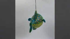 Рыбка из папье-маше.