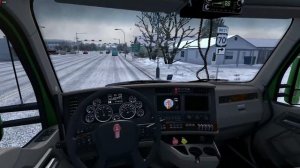 Кенворт T680. Перевозка грузов. Розуэлл - Санта-Мария. часть 1