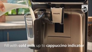 Philips Series 5500 LatteGo Automatic Coffee Machine - How to set up