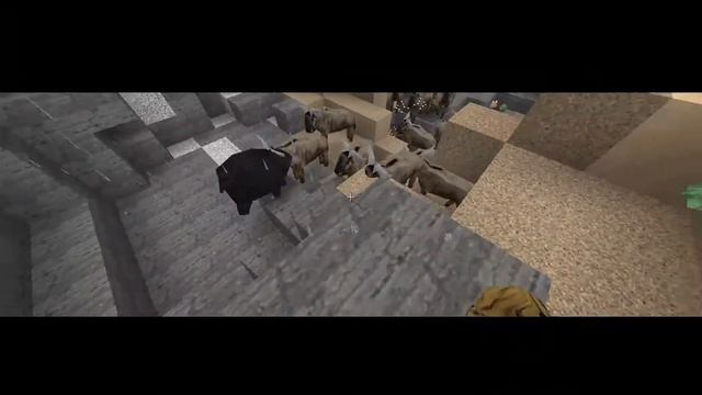 Survivalcraft 2: random animals fight the Gnu Antelope! смотреть онлайн