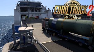 Euro Truck Sim 2 | Перевозка Трубопровода - дорога через порт | Logitech G29