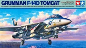 Распаковка Tamiya 1/48 61118 Grumman F-14D Tomcat