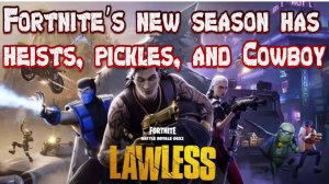 Fortnite’s new season has heists, pickles, and Cowboy Bebop | fortnite server status