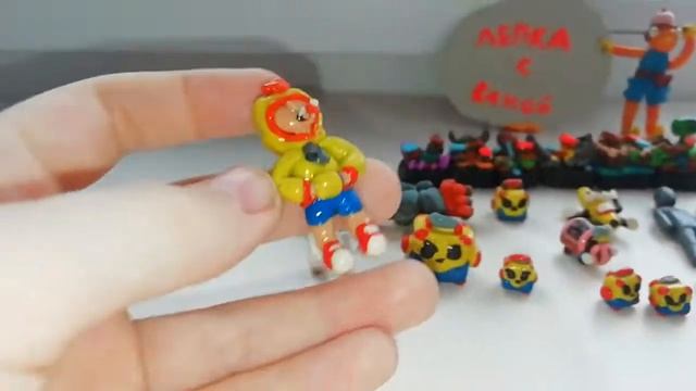 Моя коллекция фигурок из пластилина 👍 смотреть онлайн