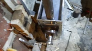 Выкинул буржуйку из гаража и поставил свою походную печь. Результат удивил....