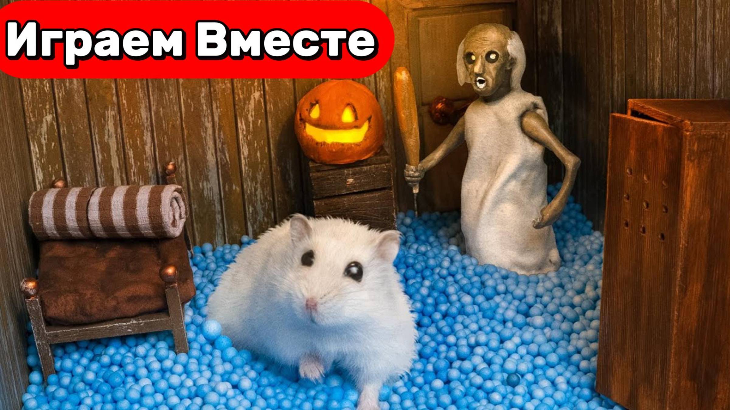 СТРАШНЫЙ ЛАБИРИНТ для СМЕЛОГО ХОМЯКА ! Выбираемся из лабиринта с ловушками ! Видео для детей