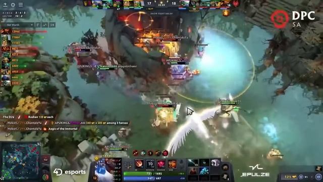 Apu King of Kings vs Hokori | Game 3 | SA DPC Division I | Gareth & Lacoste смотреть онлайн