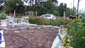 Preparing the Middle Garden Beds