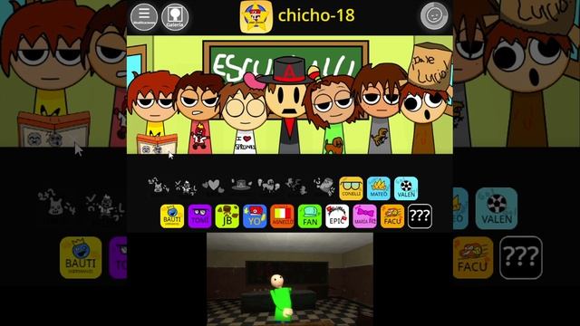 Escuela Sprunki [Part 1️⃣] (NORMAL) {ALL CHARACTERS & MODS} 📔 #animation #fun #sprunki #meme #baldi