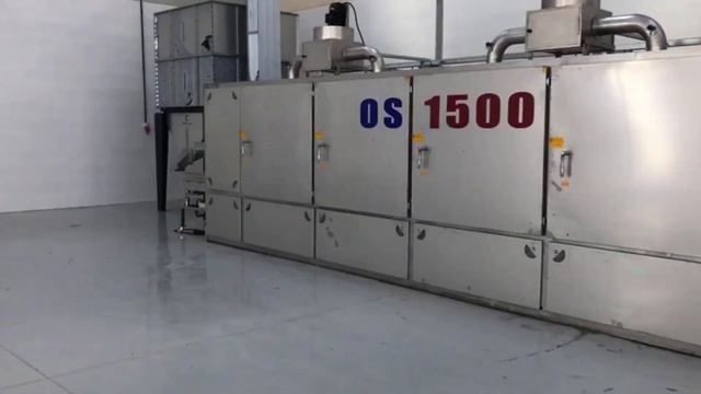 OS - 1500 Belt Type Roasting Machine / OS - 1500 Аппарат для обжарки ленточного типа
