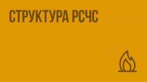 Структура РСЧС. Видеоурок по ОБЖ 9 класс