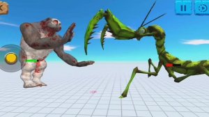 КИНГ КОНГ ПРОТИВ ОГРОМНОГО БОГОМОЛА 😱 Animal Revolt Battle Simulator