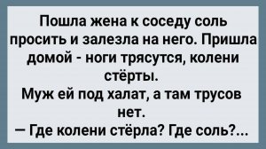 Как Гулящая Жена к Соседу За Солью Бегала! Сборник Свежих Анекдотов! Юмор!