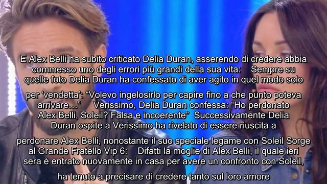Alex Belli ospite a Verissimo critica Delia Duran: "Ha fatto un grande errore” Oggi e domani pomeri смотреть онлайн