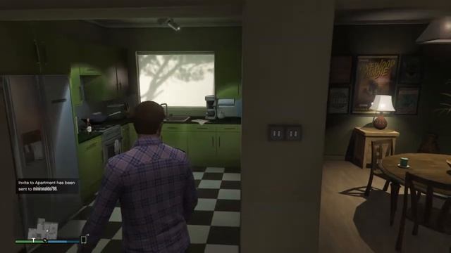 GTA ONLINE TOUR OF MY FIRST APARTMENT