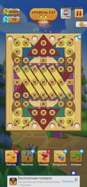 0537 level_screw puzzle (falcon)_Screen_Recording_20250204_091408_Parallel Space