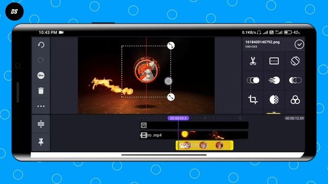 How To Make Fire Gaming Intro In Kinemaster || Gaming Intro || Dekho Or Sikho
