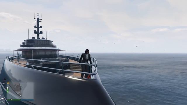 GTA V Online Orion Yacht Exterior Tour смотреть онлайн