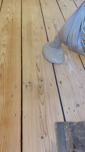 Restoring a 100 year old floor..