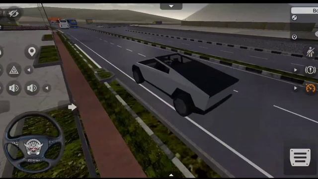 Tesla Cybertruck 2020 Mod BUSSID🚌For Bus Simulator Indonesia | Car Steering & Wheel Game...