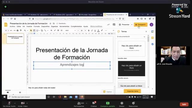 "Integración de las herramientas de Google al SIGA" (14 de enero del 2021) смотреть онлайн