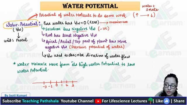 DBT 2023: Water Potential | Plant Physiology | Revision Reloaded (Part 10)