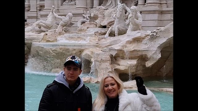 ITALY ROMA JASON SISSY SAVVAS LENA GIANNIS DIMITRIS STAVROS 2017 /SISSY THASSOS