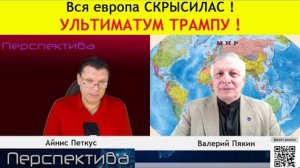 ✅ ПЕРСПЕКТИВА | В. В. ПЯКИН: Никто с Россией договариваться не собирается ... | 21-02-25