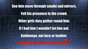 Tina Turner - Golden Eye (Karaoke version) VT