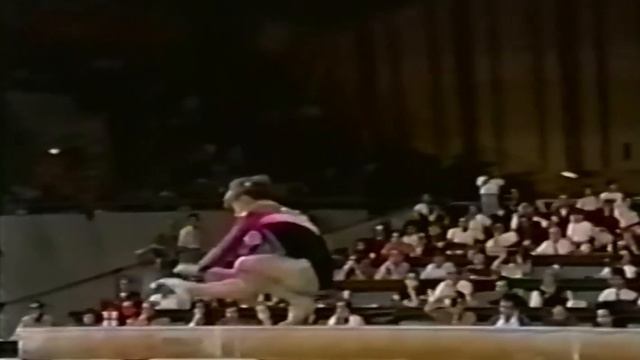 [HQp60] Olesia Dudnik (URS) Balance Beam Team Optionals 1989 Sttutgart World Championships смотреть онлайн