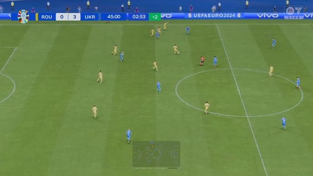 ROMANIA 0 - 5 UKRAINE EURO 2024 GROUP E: EA FC 24 SIMULATION смотреть онлайн