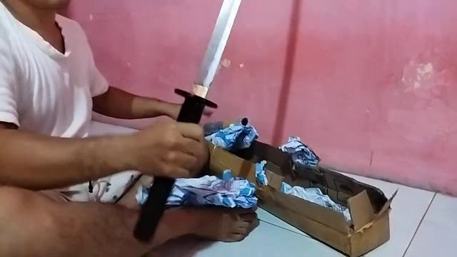 Unboxing Samurai Katana Sakura смотреть онлайн
