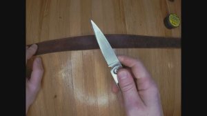 Старый советский способ заточки и полировки ножа