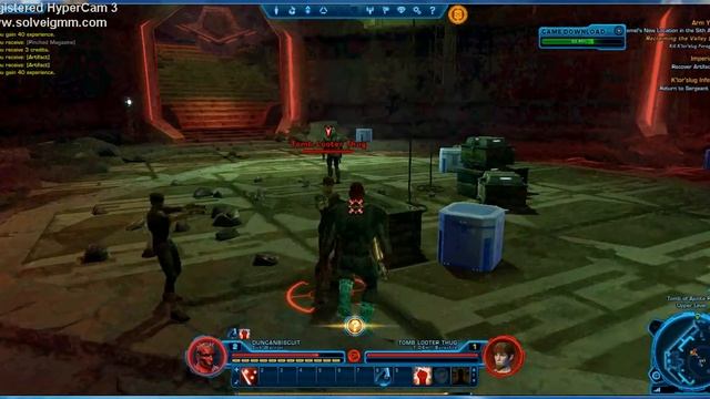 SWTOR- Ep 2 Tomb to search for artifacts смотреть онлайн