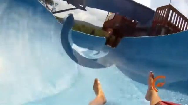 Whale'sTale Waterpark Harpoon Express Video Tour mpg смотреть онлайн